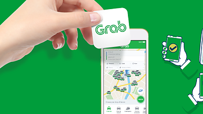 베트남의 대표적인 교통수단으로 자리잡은 '그랩(Grab)' 이용법